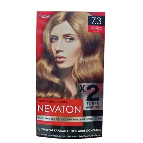 NEVATON SAÇ BOYASI SET 7.3 KARAMEL KUMRAL