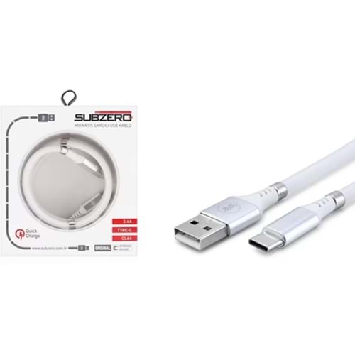 CL67 SUBZERO 3.4A TYPE-C ŞARJ KABLO *10
