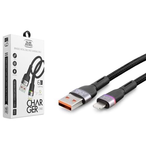 CL83 SUBZERO 6 A IPONE ŞARJ METAL KABLO *10