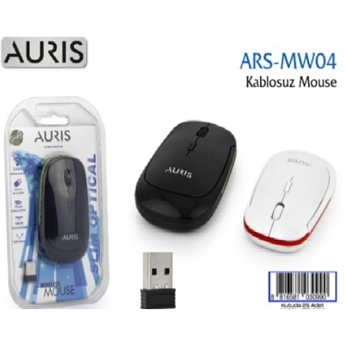MW04 AURIS MOUSE WIRELESS