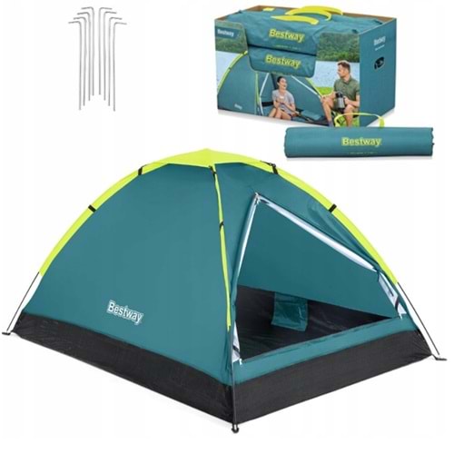 BESTWAY 68084 KAMP ÇADIRI 2 KİŞİLİK 1.45 CM X 2.05 CM