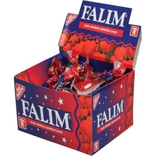 FALIM SAKIZ TEKLİ ÇİLEKLİ SAKIZ *20