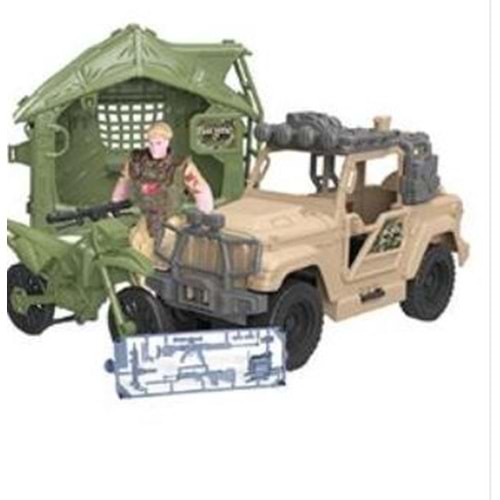 TOYSAN 9591 ASKERİ ÇADIRLI SET