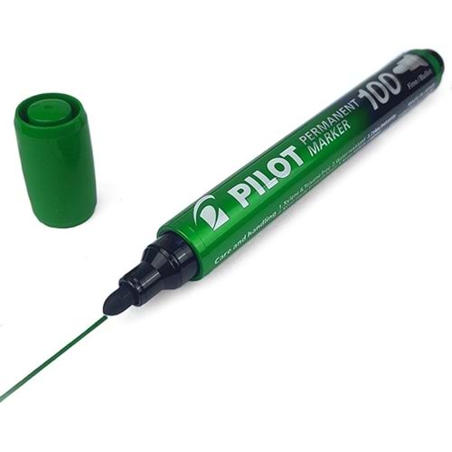 PİLOT PERMANENT MARKER 100-YEŞİL