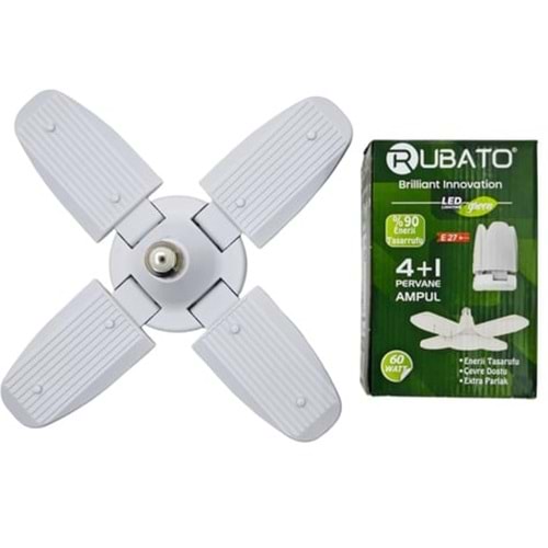 RUBATO RBT4141 LED 4+1 PERVANE AMPUL 60 W
