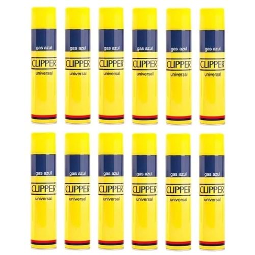 CLİPPER GAZ TÜPÜ 250 ML *12