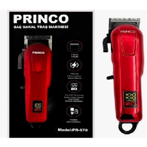 PRINCO PR670 SAÇ-SAKAL TRAŞ MAKİNASI *30