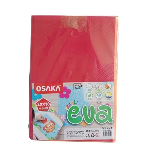 OSAKA OE203 EVA DÜZ 10LU