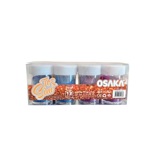 OSAKA OTS206 20GR TOZ SİM 6 RENK*12