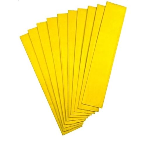 OSAKA OGK523 SARI RENK KRAPON KAĞIDI 10LU
