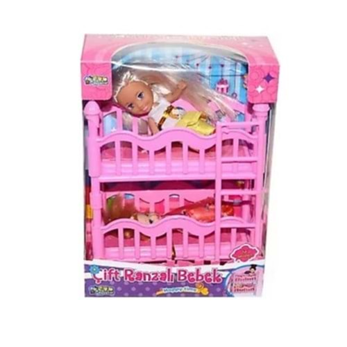 CAN K899-17 ÇİFT RANZALI BEBEK KUTULU*36