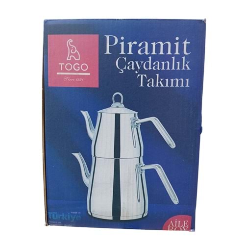 TOGO 5602 HD PİRAMİT AİLE BOY ÇAYDANLIK *8