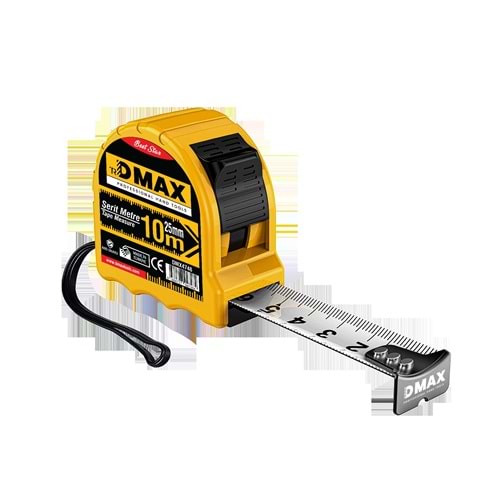 DMX4748 DMAX ŞERİT METRE 10MT 25MM*12