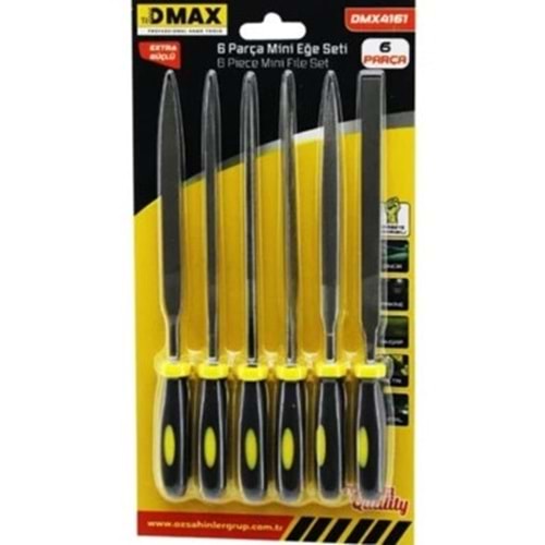 DMX4161 DMAX MİNİ EĞE SETİ 6 PRÇ.*120