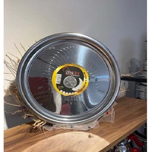 ZENLİFE 8NO 45CM KROM SİNİ*10