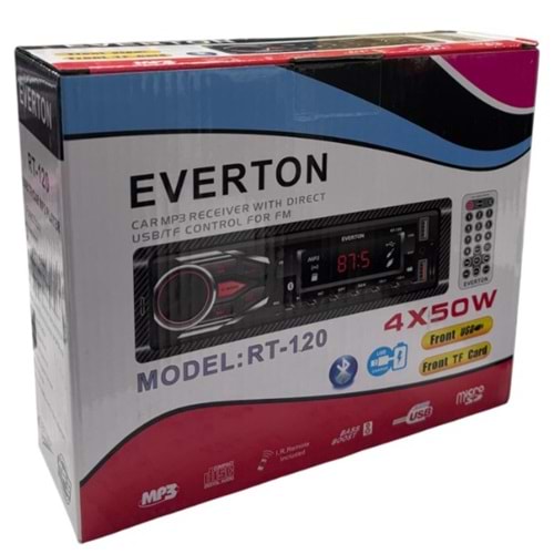 EVERTON RT120 4X50 W BLUETOOTH ARAÇ TEYP