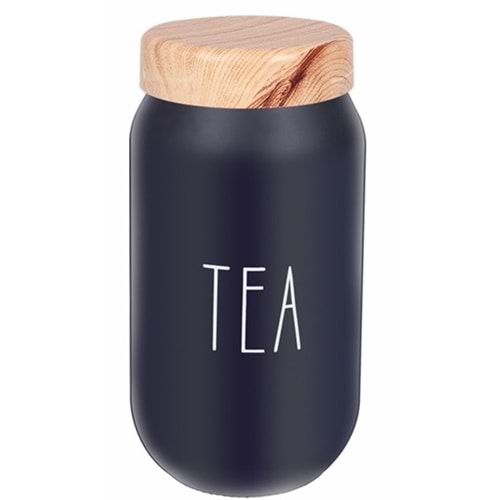 S987 SARİNA AHŞAP KAPAKLI KAVANOZ 1000ML*12