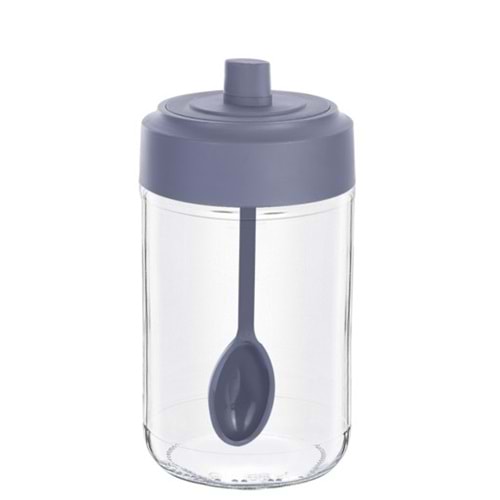 S271-1 SARİNA KAŞIKLI CAM BAHARATLIK 300CC*24