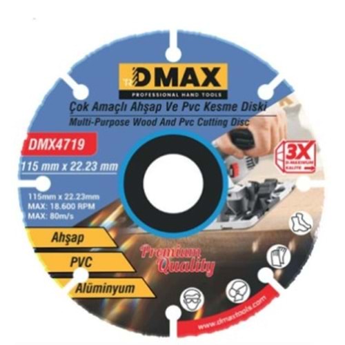 DMX4719 DMAX ÇOK AMAÇLI KESME DİSKİ*10