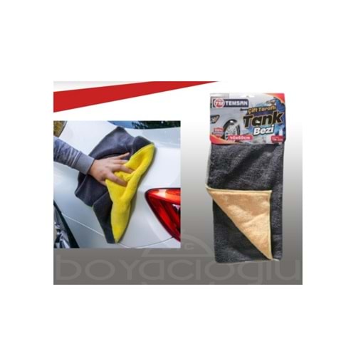 TEMSAN TM320 ÇİFT TARAFLI TANK BEZİ 40x60 CM