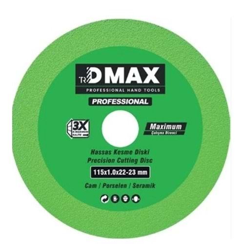 DMX4676 DMAX HASSAS KESME DİSKİ CAM-PORSELEN-SERAMİK*10