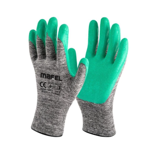 MAFEL MF080 LATEX CAMCI ELDİVENİ GRİ YEŞİL*12
