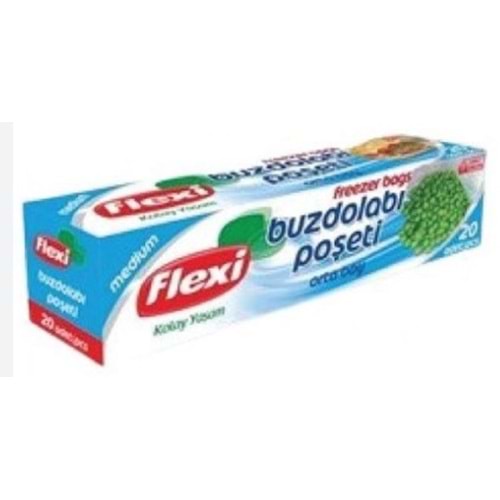 FLEXİ BUZDOLABI POŞETİ ORTA BOY TEKLİ*48