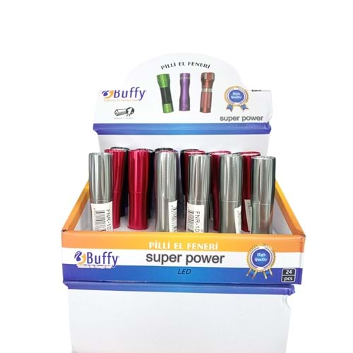 BUFFY FNR103 EL FENERİ METAL KÜÇÜK *24*480