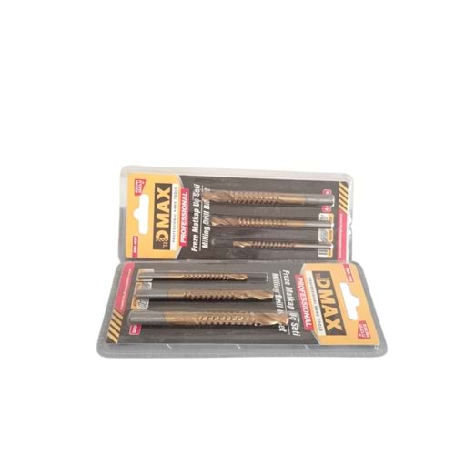 DMAX DMX4690 FREZE MATKAP UÇ SETİ 3PCS *144
