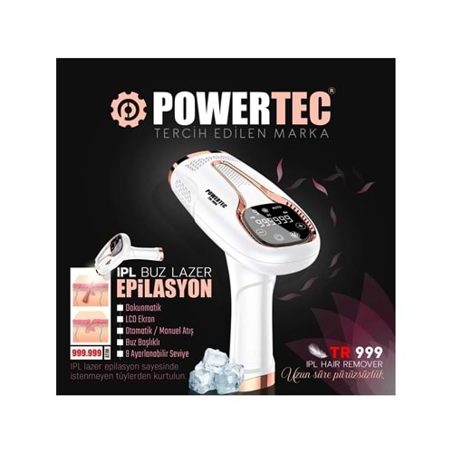 POWERTEC TR999 LAZER EPİLASYON MAKİNESİ