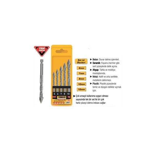 DMX4721 MATKAP UÇ 5Lİ *10