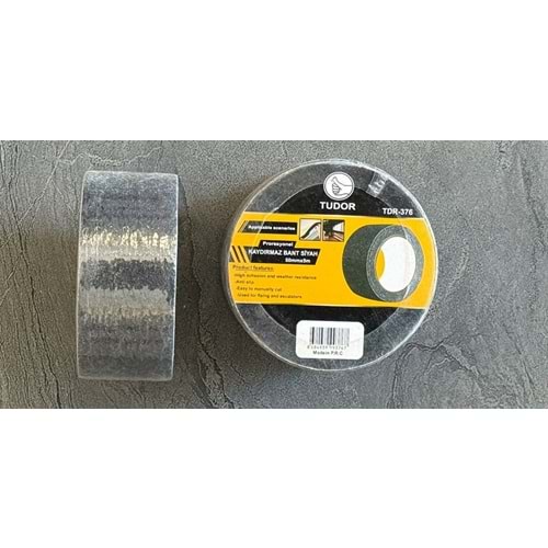 TUDOR TDR376 KAYDIRMAZ BANT SİYAH 50X5*72