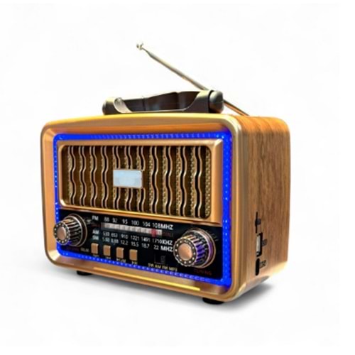 EVERTON RT683 BLUETOOTH RADYO ŞARJLI NOSTALJİK MİNİ