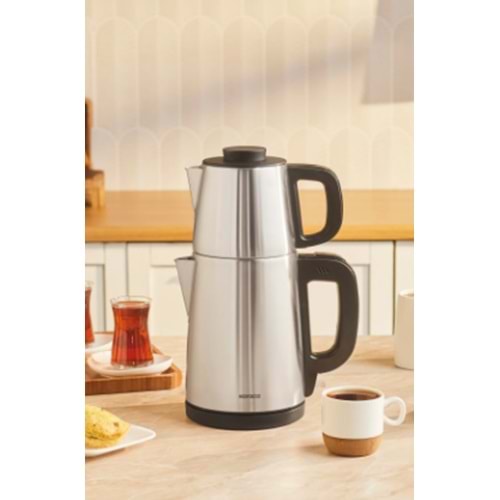 HAUS MİCROSTAR ELEKTRİKLİ ÇAYCI ÇAY MAKİNESİ*6