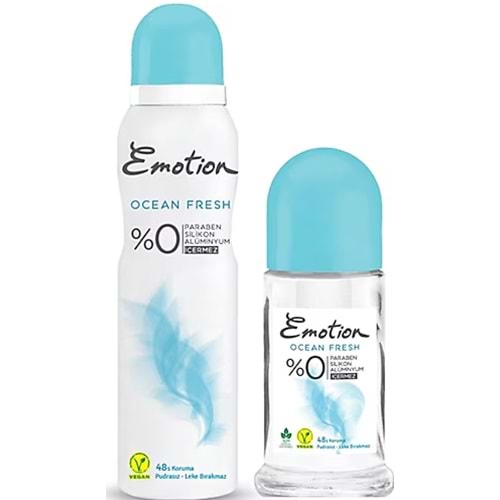 EMOTION OCEAN BAYAN DEO 150ML+ ROLON 50ML *12