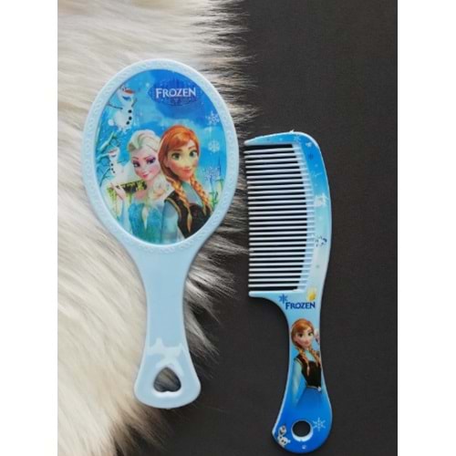 BLİSTERLİ M084 ÇOCUK AYNA-TARAK-TIRNAK MAKAS SETİ *12*600