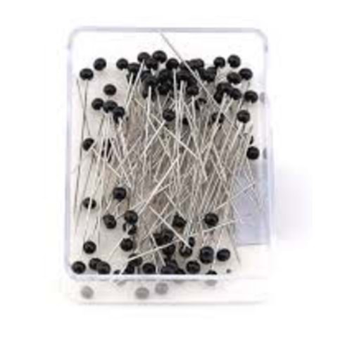 M566C CAM BAŞLI SİYAH RENK EŞARP İĞNESİ *1000*20