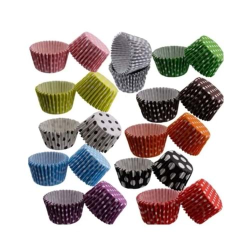 CEBE HOME CE4945 KARTON MUFFİN KAPSÜL RENKLİ 50 Lİ *60