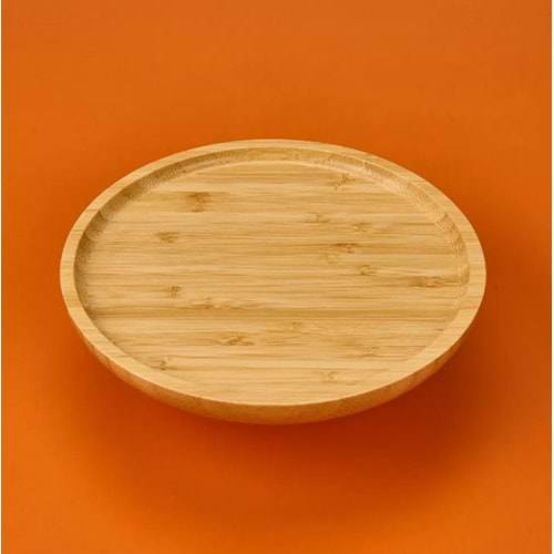 CEBE HOME CE0169 BAMBU YUVARLAK AYAKLI SUNUMLUK 20CM *12