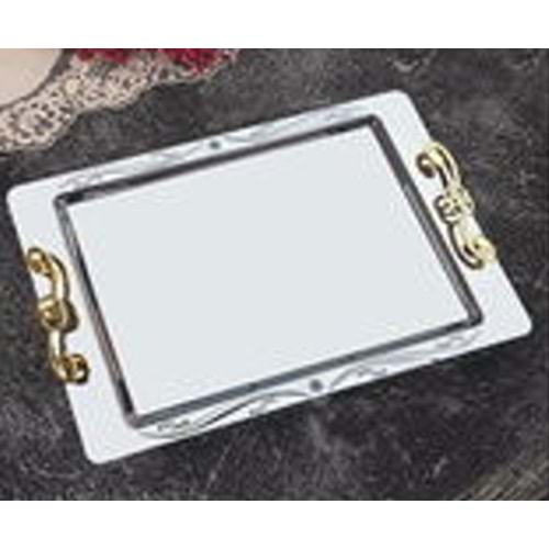 MANOR HOME MNR-BC4040 DİLA ÇAY TEPSİ PASLANMAZ ÇELİK