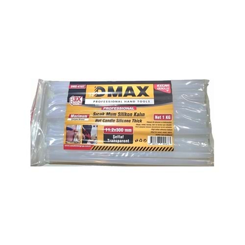 DMX4167 DMAX SICAK SLİKON MUM KALIN 1KG*20