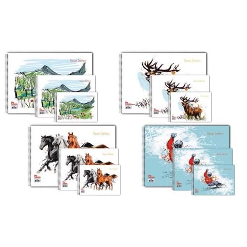 TOKAÇ TOK79008 MY LESSON 15 YP 24X34 SPR.RESİM DEFTERİ *144