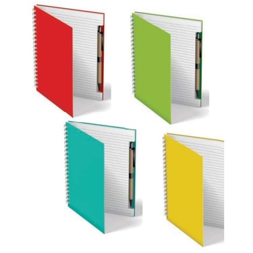 TOKAÇ TOK79228 KALEMLİ 14X20 96 YP ÇİZGİLİ SPR.DEFTER *120