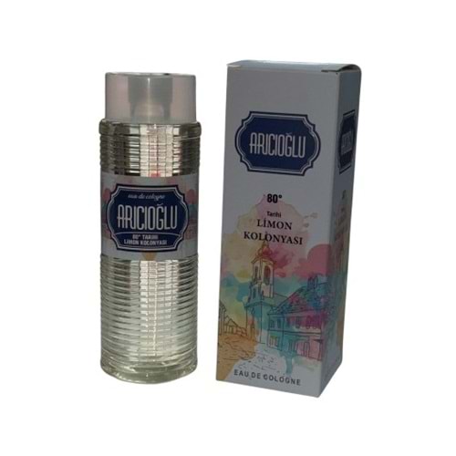 ARICIOĞLU 400 ML TARİHİ LİMON KOLONYA KUTULU*24