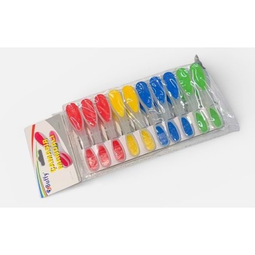 HRD5016 BUFFY ÇAMAŞIR MANDAL SİLİKON 10LU*144