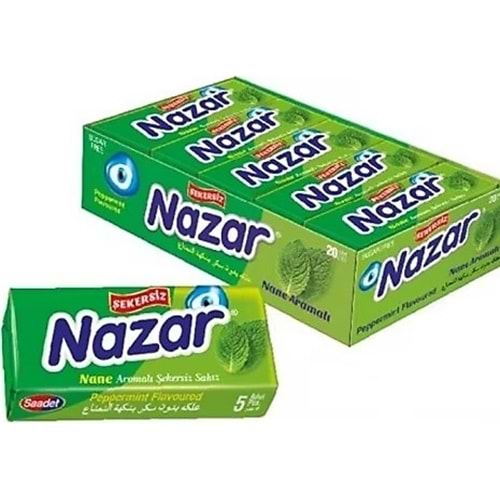 007 NAZAR SAKIZ 5 Lİ NANE*20