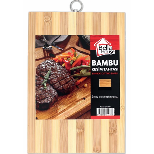 BELLA HOUSE K3548 BAMBU KESİM PANOSU 24X34*30