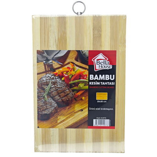 BELLA HOUSE K0773 BAMBU KESİM PANOSU 20X30*30