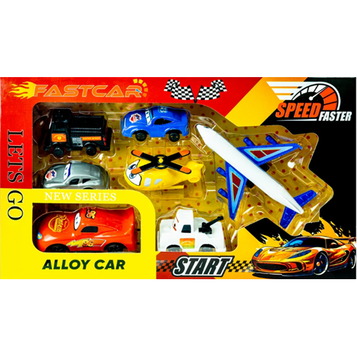 2051 FAST CAR ARABALAR+UÇAK KUTULU*42