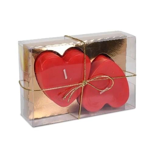 X651 NUR MUM KALPLİ MUM 2Lİ SET*60